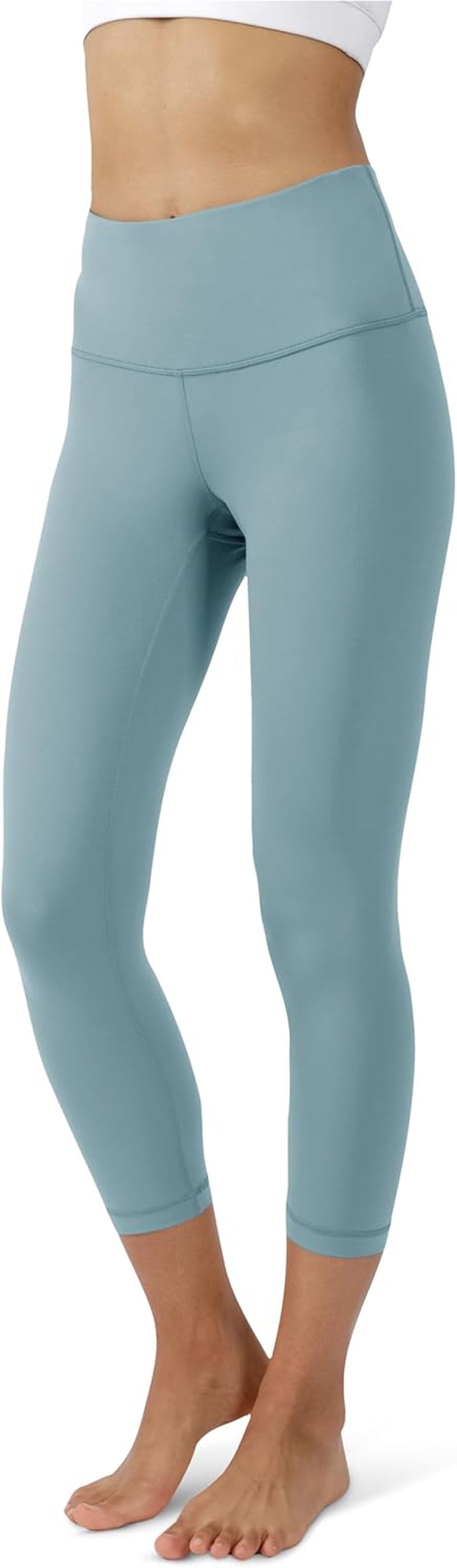 High Waist Buttery Soft Lightweight Capri Leggings High Rise Workout Yoga Pants for Women