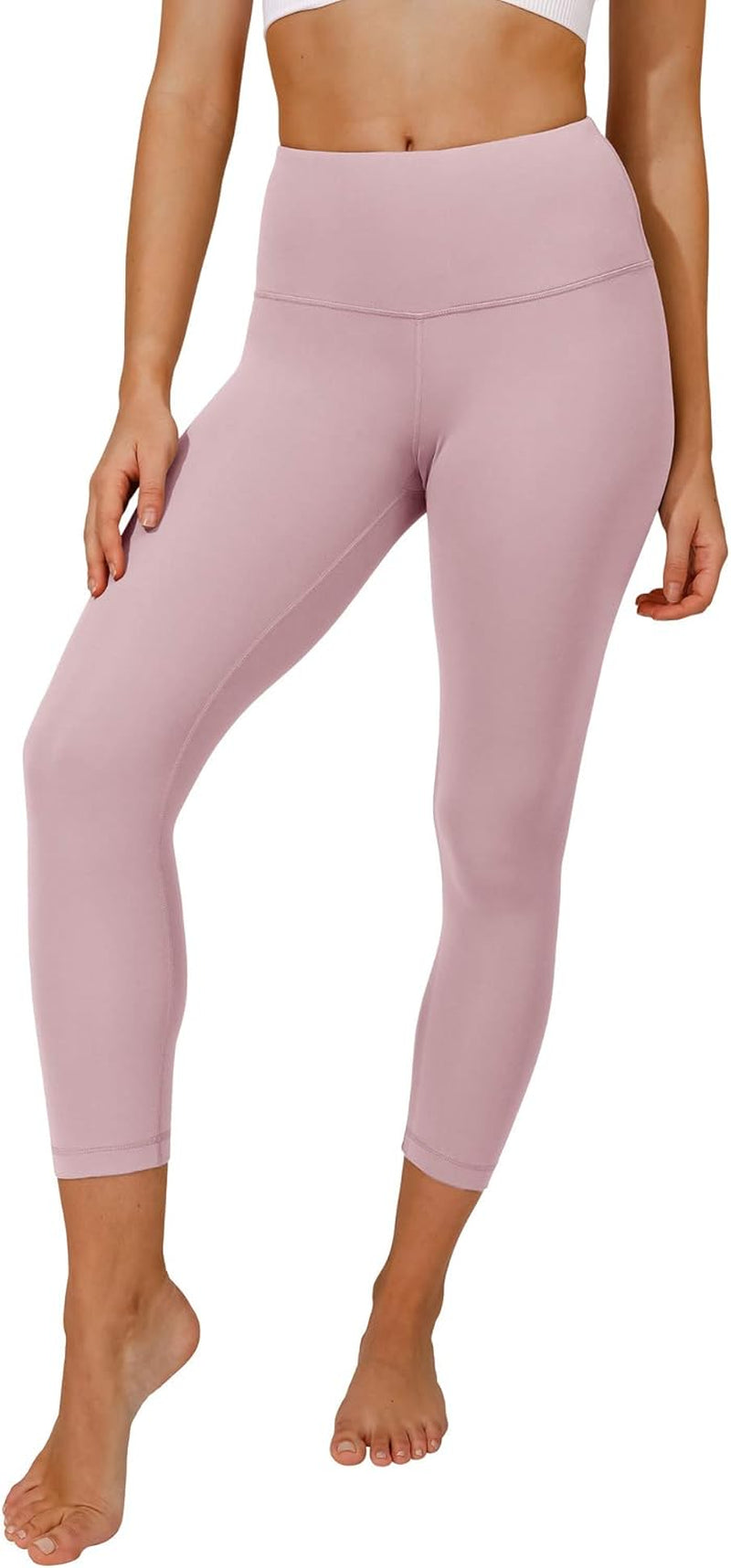 High Waist Buttery Soft Lightweight Capri Leggings High Rise Workout Yoga Pants for Women