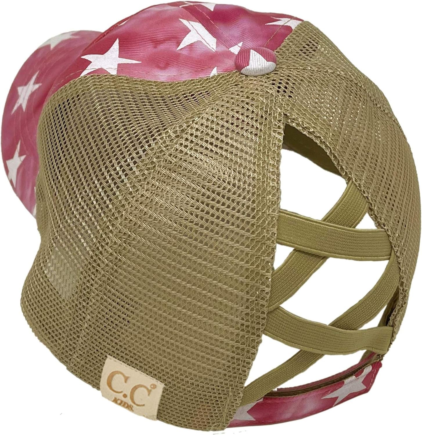 Kids 2-5 Ponytail Messy Buns Ponycaps Baseball Visor Cap Hat