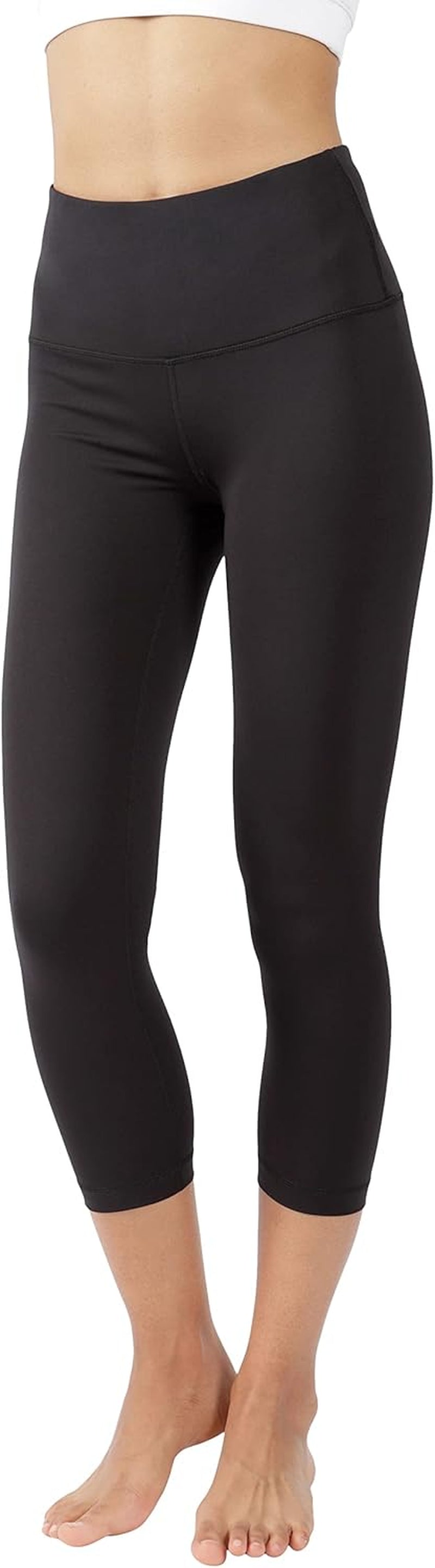High Waist Buttery Soft Lightweight Capri Leggings High Rise Workout Yoga Pants for Women