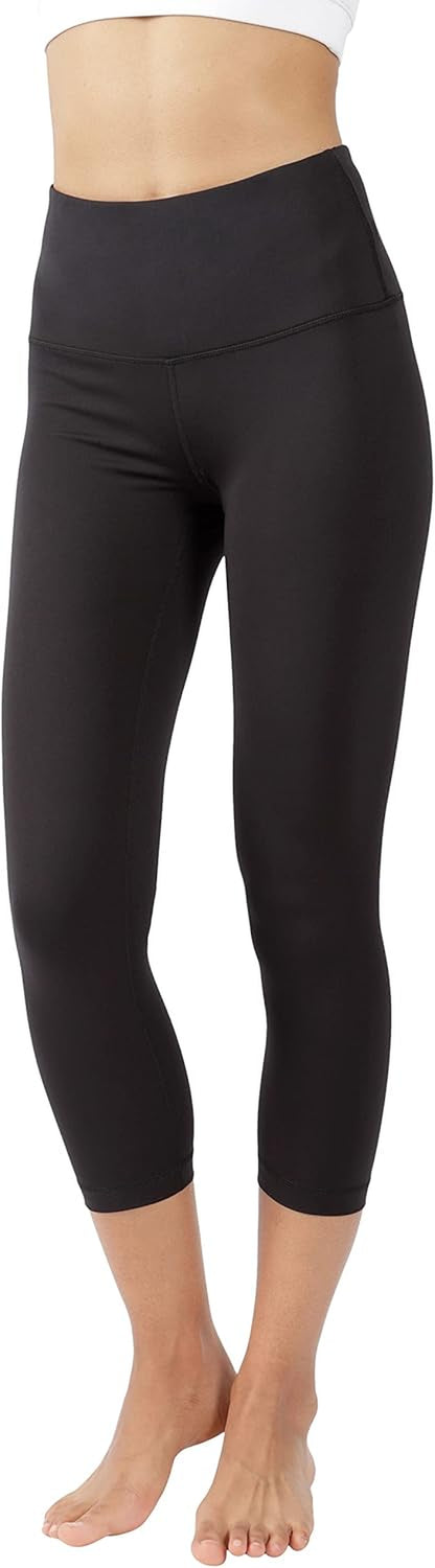 High Waist Buttery Soft Lightweight Capri Leggings High Rise Workout Yoga Pants for Women