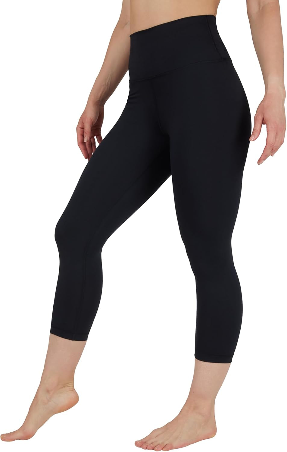 High Waist Buttery Soft Lightweight Capri Leggings High Rise Workout Yoga Pants for Women