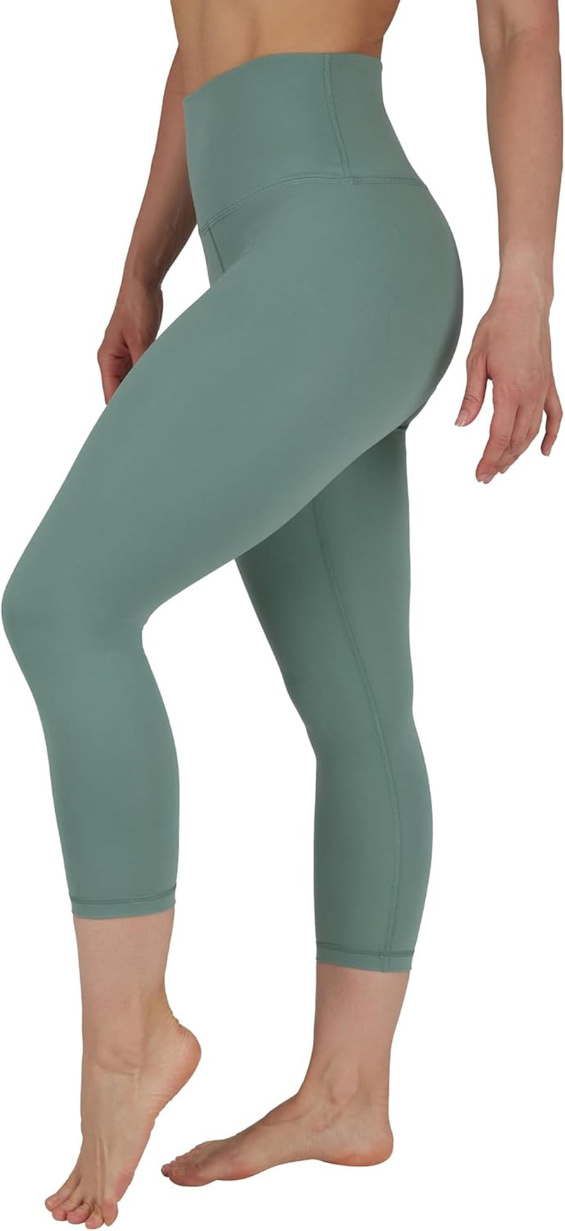 High Waist Buttery Soft Lightweight Capri Leggings High Rise Workout Yoga Pants for Women
